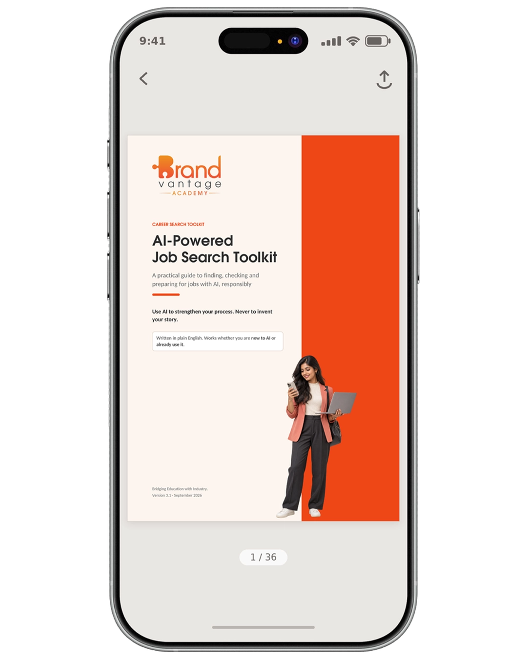 Cover of the AI Powered Job Search Toolkit